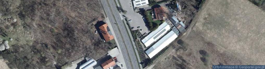 Zdjęcie satelitarne PaczkoPunkt InPost POP-WAL24