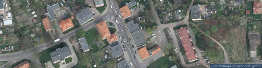 Zdjęcie satelitarne PaczkoPunkt InPost POP-WAL28