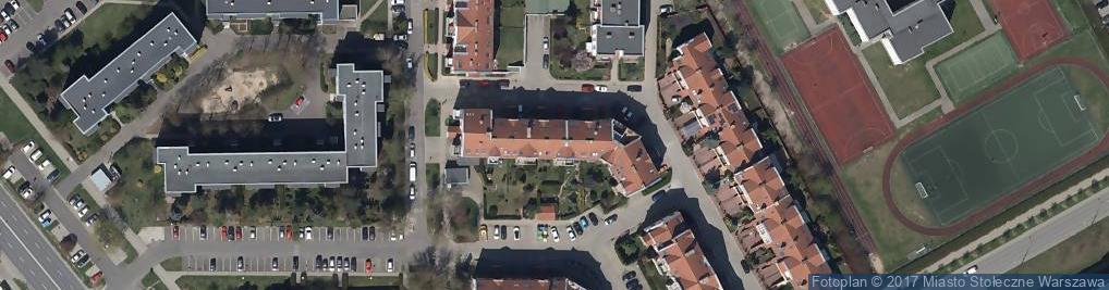 Zdjęcie satelitarne PaczkoPunkt InPost POP-WAW122