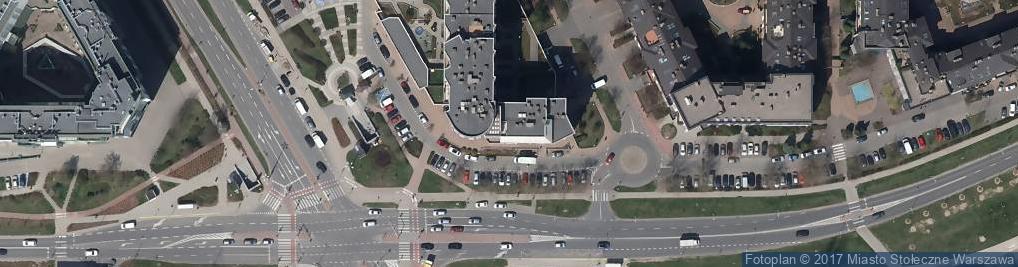 Zdjęcie satelitarne PaczkoPunkt InPost POP-WAW135