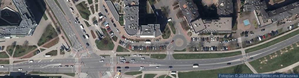 Zdjęcie satelitarne PaczkoPunkt InPost POP-WAW135