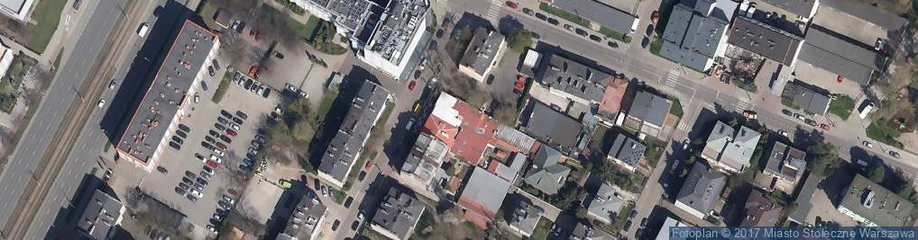 Zdjęcie satelitarne PaczkoPunkt InPost POP-WAW164