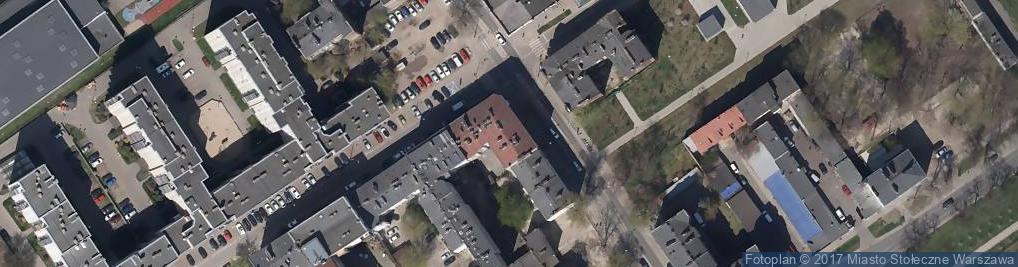 Zdjęcie satelitarne PaczkoPunkt InPost POP-WAW196