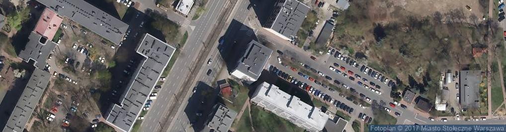 Zdjęcie satelitarne PaczkoPunkt InPost POP-WAW258
