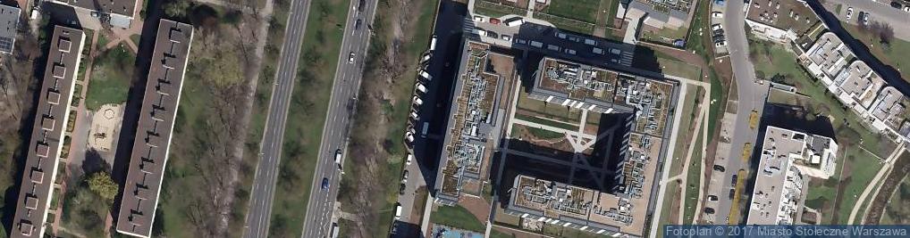 Zdjęcie satelitarne PaczkoPunkt InPost POP-WAW511
