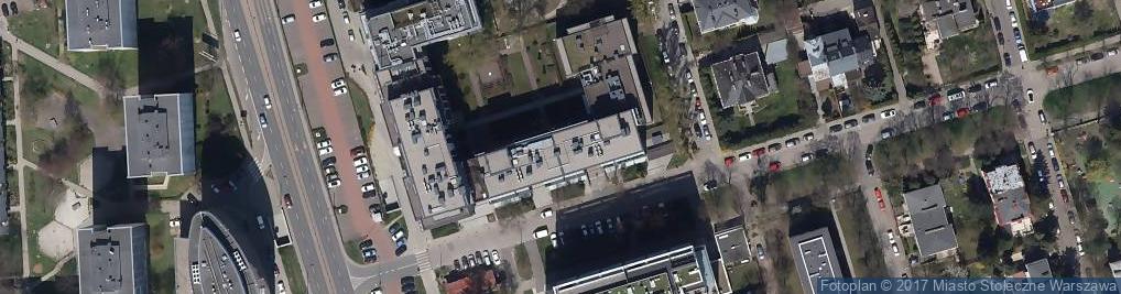 Zdjęcie satelitarne PaczkoPunkt InPost POP-WAW513