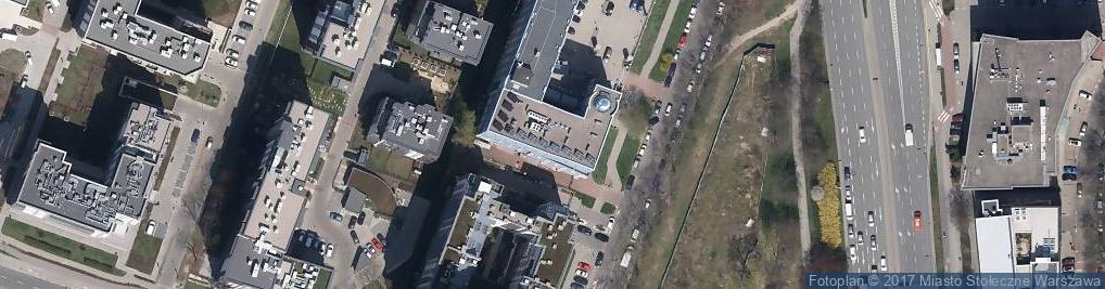 Zdjęcie satelitarne PaczkoPunkt InPost POP-WAW608