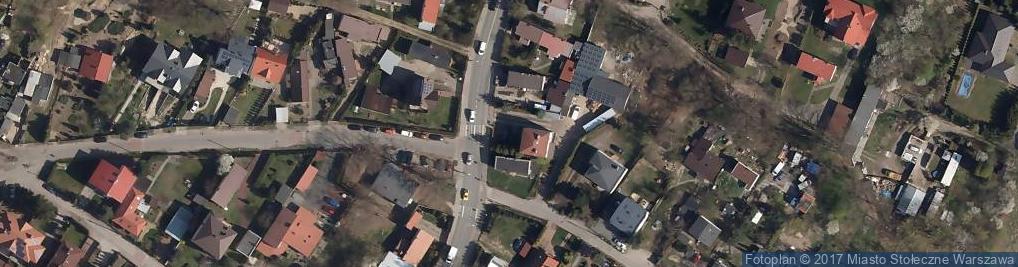 Zdjęcie satelitarne PaczkoPunkt InPost POP-WAW612
