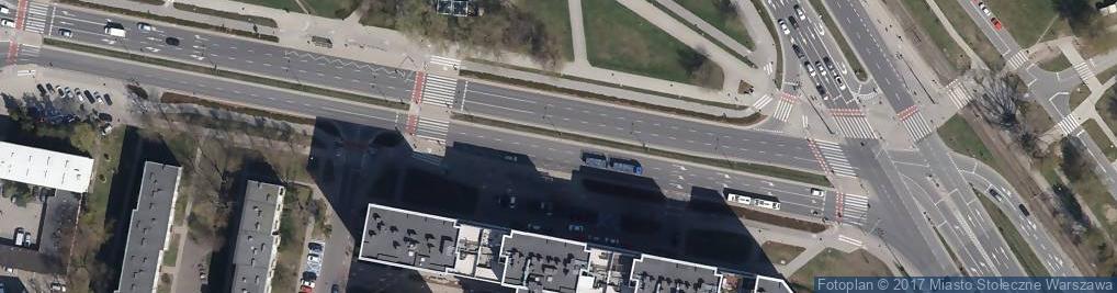 Zdjęcie satelitarne PaczkoPunkt InPost POP-WAW616