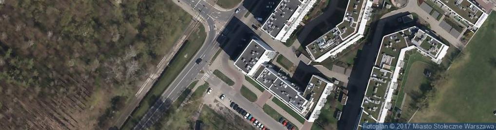 Zdjęcie satelitarne PaczkoPunkt InPost POP-WAW643