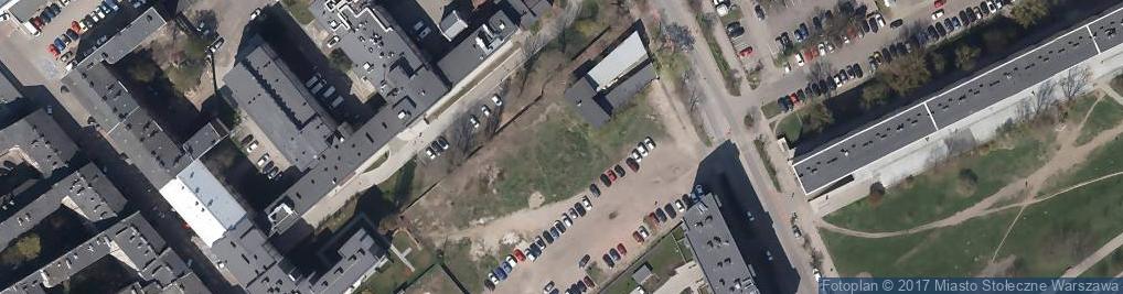 Zdjęcie satelitarne PaczkoPunkt InPost POP-WAW697