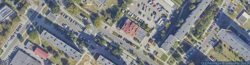 Zdjęcie satelitarne PaczkoPunkt InPost POP-WLO42