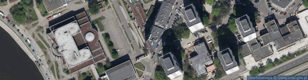 Zdjęcie satelitarne PaczkoPunkt InPost POP-WRO250