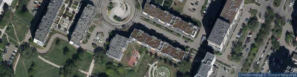 Zdjęcie satelitarne PaczkoPunkt InPost POP-WRO278