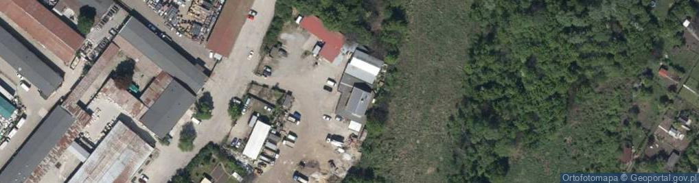 Zdjęcie satelitarne PaczkoPunkt InPost POP-WRO280