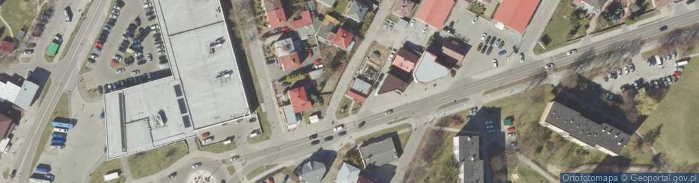 Zdjęcie satelitarne PaczkoPunkt InPost POP-ZAM12