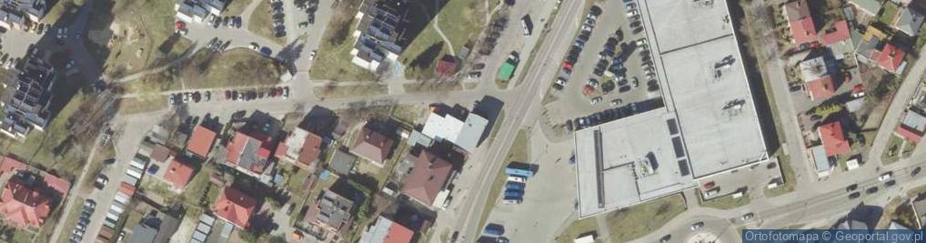 Zdjęcie satelitarne PaczkoPunkt InPost POP-ZAM29