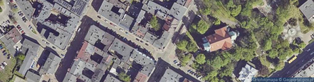 Zdjęcie satelitarne Pakersi - przesyłki kurierskie