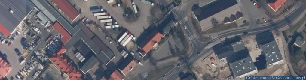 Zdjęcie satelitarne Oddział Wydziału Inspekcji w Człuchowie