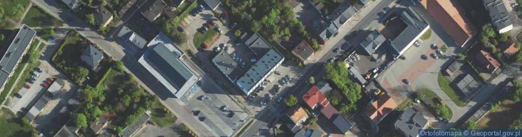 Zdjęcie satelitarne Oddział Wydziału Inspekcji w Myszkowie