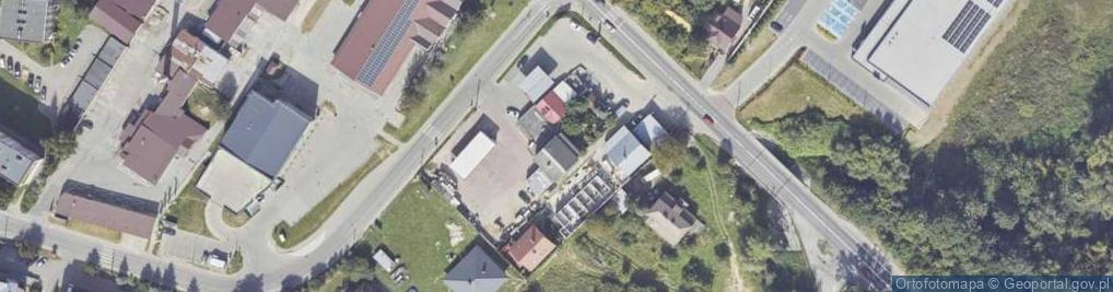 Zdjęcie satelitarne Przedsiębiorstwo Usługowo Handlowe Patraś Piotr