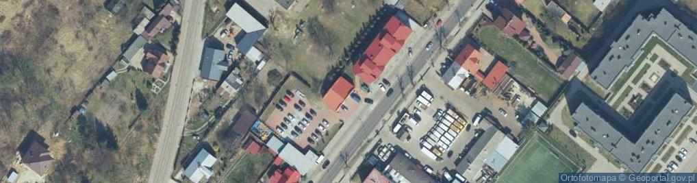 Zdjęcie satelitarne Sieć hurtowni sanitarnych Apis