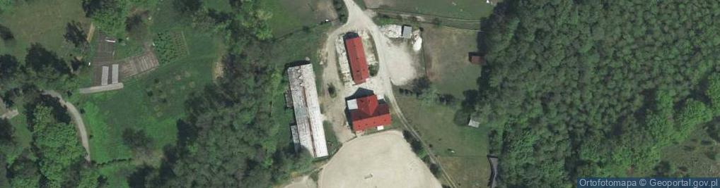 Zdjęcie satelitarne Stacja doświadczalna Uniwersytetu Rolniczego