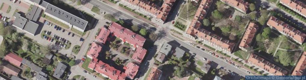 Zdjęcie satelitarne Miejskie Centrum Internetu