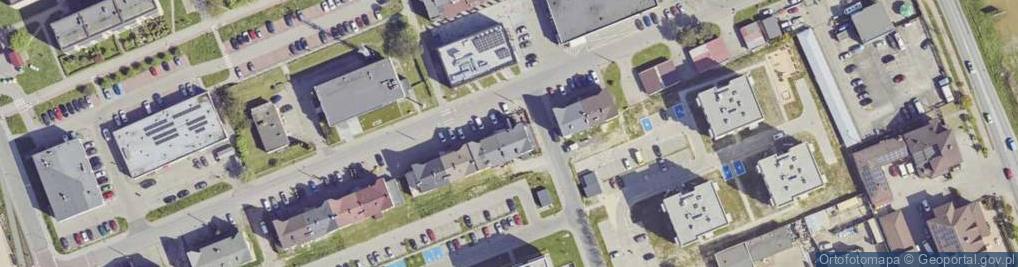 Zdjęcie satelitarne Beciaszkowo - Kokony dla Noworodków