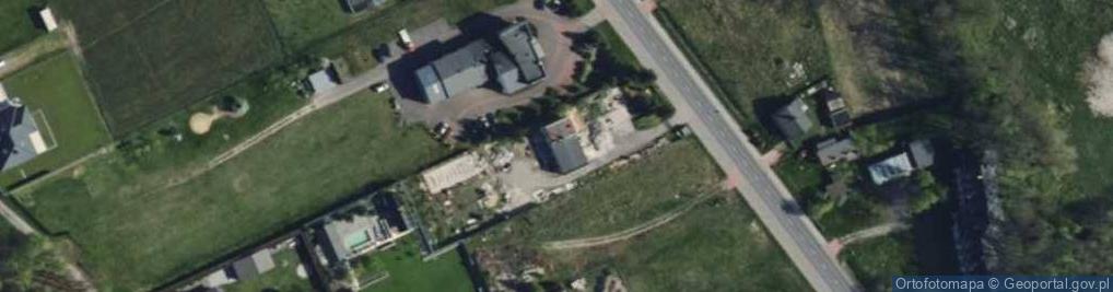 Zdjęcie satelitarne Fajna Chata