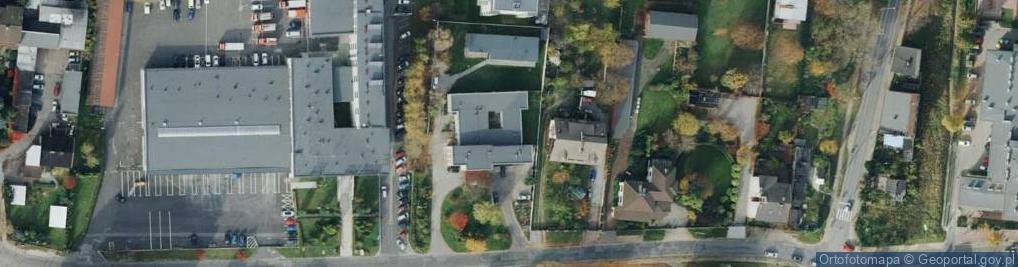 Zdjęcie satelitarne Izba Wytrzeźwień