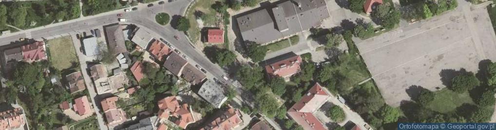 Zdjęcie satelitarne 6 batalion dowodzenia im. gen. broni Józefa Kuropieski
