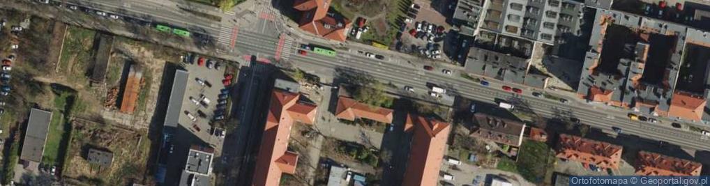 Zdjęcie satelitarne Centrum Szkolenia Wojsk Lądowych Obiekt nr 2