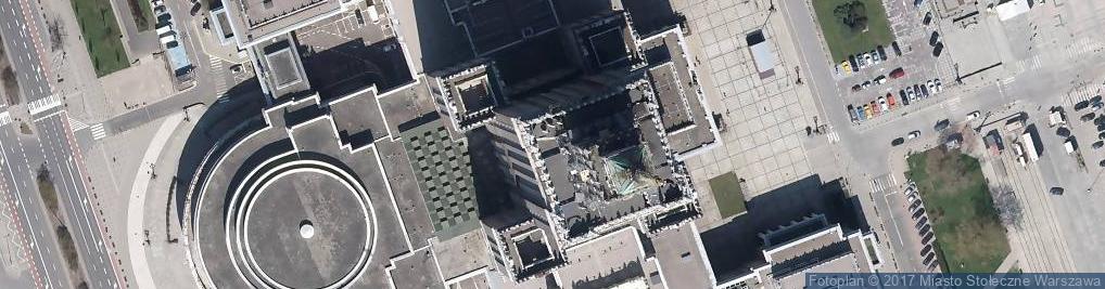Zdjęcie satelitarne Biuro Sportu i Rekreacji m.st. Warszawy