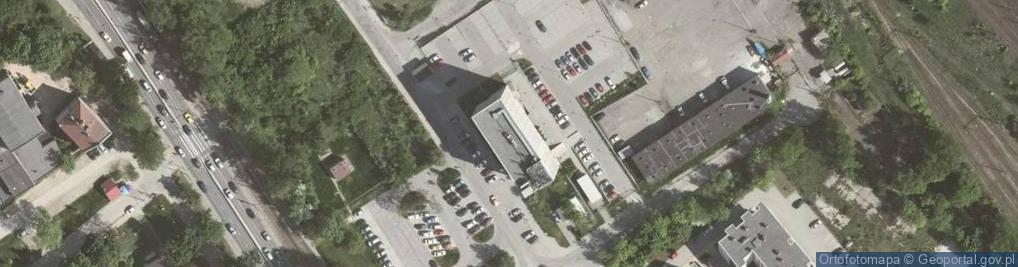 Zdjęcie satelitarne Punkt Obsługi Mieszkańców dla Podgórza