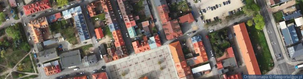Zdjęcie satelitarne Piaskowski Jacek. Sklep złotniczy