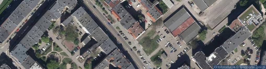 Zdjęcie satelitarne Złota Linia