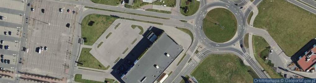 Zdjęcie satelitarne Jysk