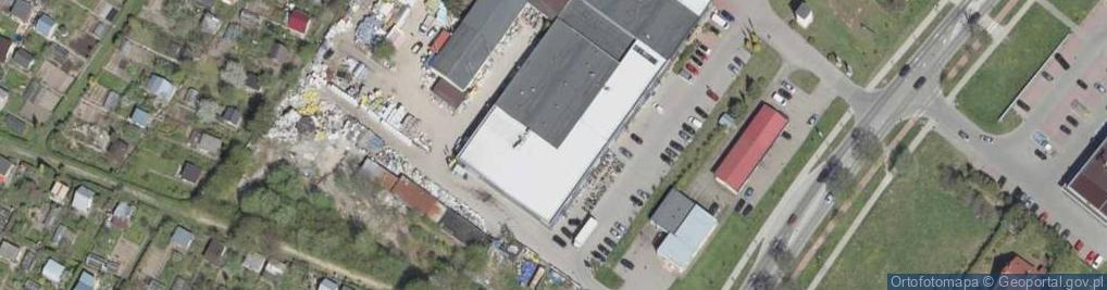 Zdjęcie satelitarne Jysk