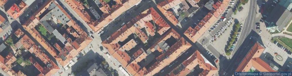 Zdjęcie satelitarne Danuta Kasperuk Notariusz Kancelaria Notarialna w Kaliszu