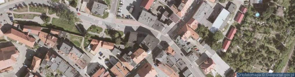 Zdjęcie satelitarne 1 Sklep Odzieżowy Nicol 2 Kantor Wymiany Walut