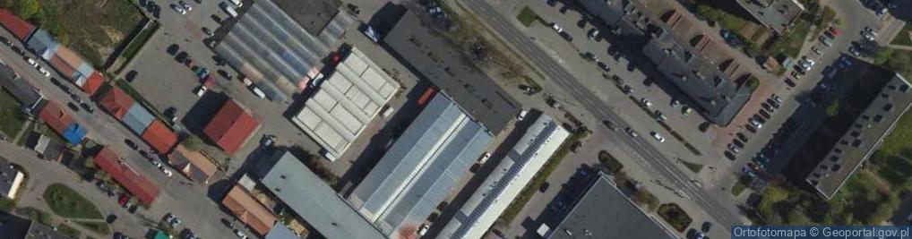 Zdjęcie satelitarne Eldorado. Kantor wymiany walut