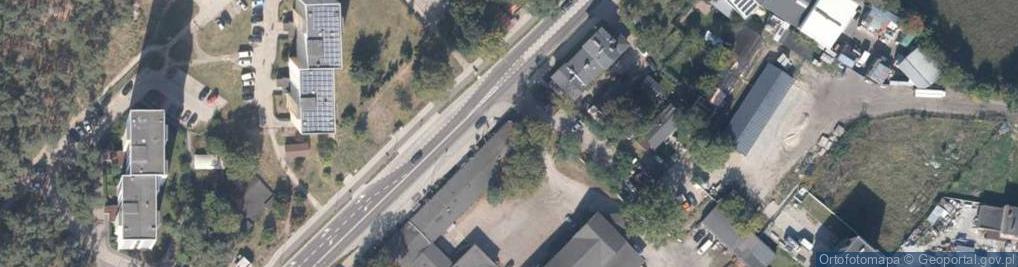 Zdjęcie satelitarne Eurokantor - Grunwaldzka 54