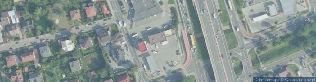 Zdjęcie satelitarne Kantor Konik Myślenice