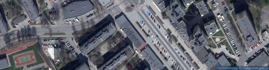 Zdjęcie satelitarne Kantor Wymiany Walut Arka Kowalska Bożena Kordek Zdzisław