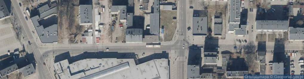 Zdjęcie satelitarne Kantor Wymiany Walut Dariusz Bagiński
