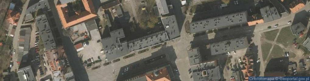 Zdjęcie satelitarne Kantor Wymiany Walut Firma Handlowo Usługowa Kis