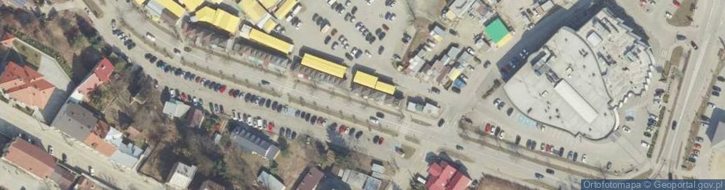 Zdjęcie satelitarne Kantor Wymiany Walut w Krośnie