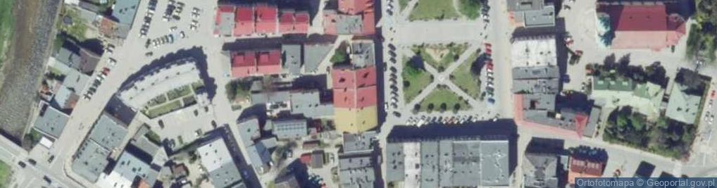 Zdjęcie satelitarne Kantor