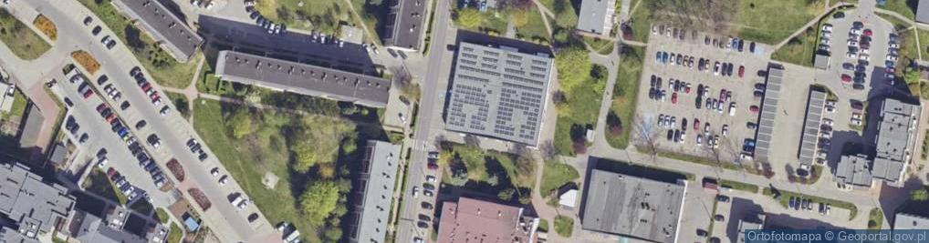 Zdjęcie satelitarne Kantor